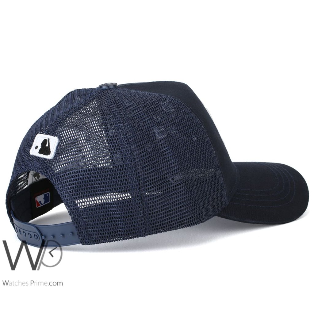 New York New Era NY Trucker Cap Navy Blue | Watches Prime