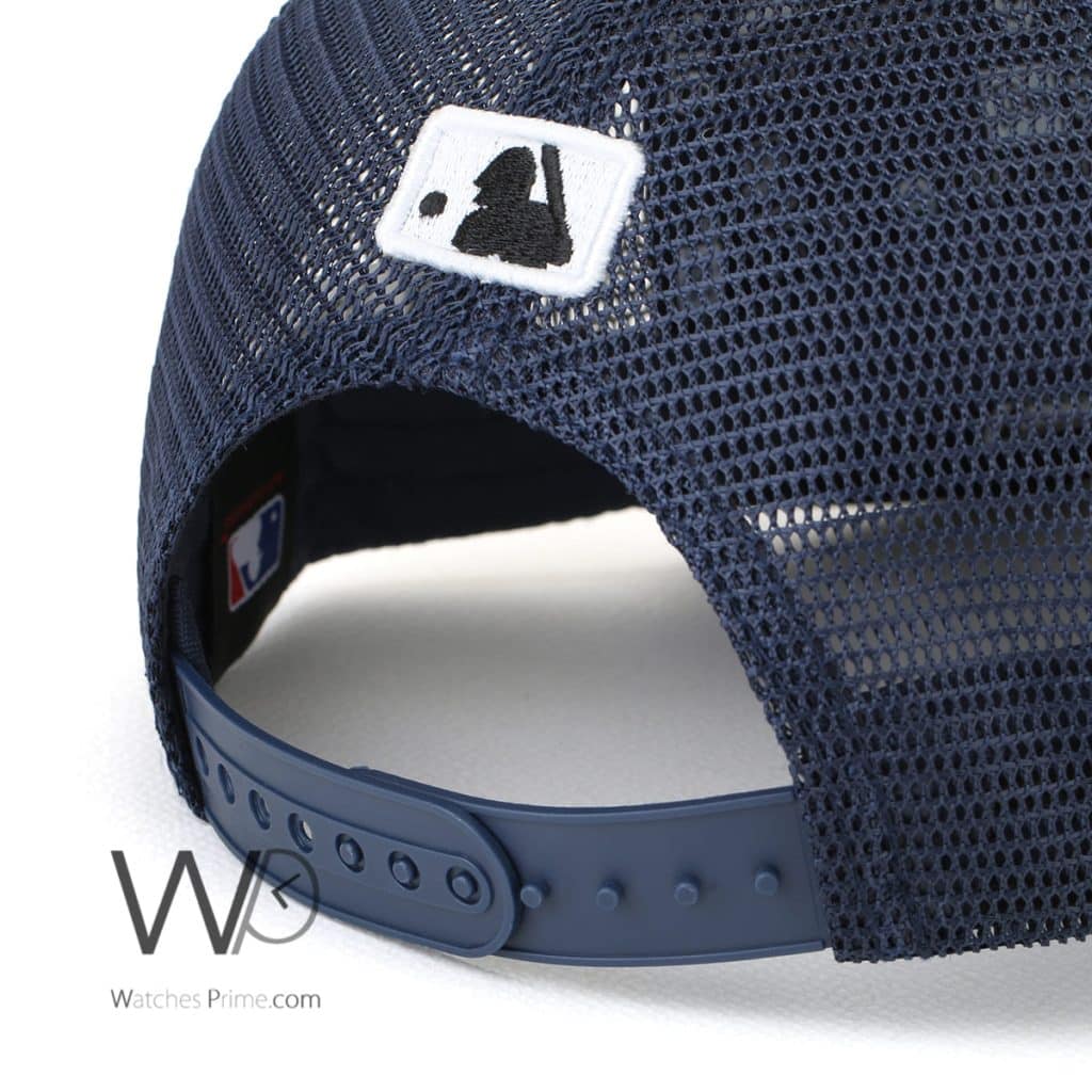 New York New Era NY Trucker Cap Navy Blue | Watches Prime
