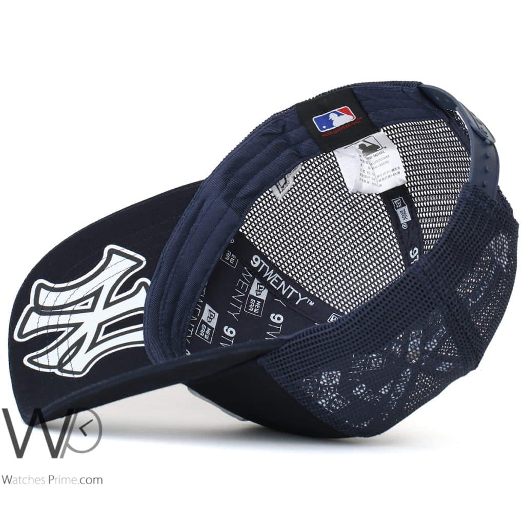 New York New Era NY Trucker Cap Navy Blue | Watches Prime