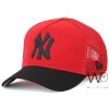 كاب ماركة نيويورك NY احمر اسود Trucker | واتشز برايم