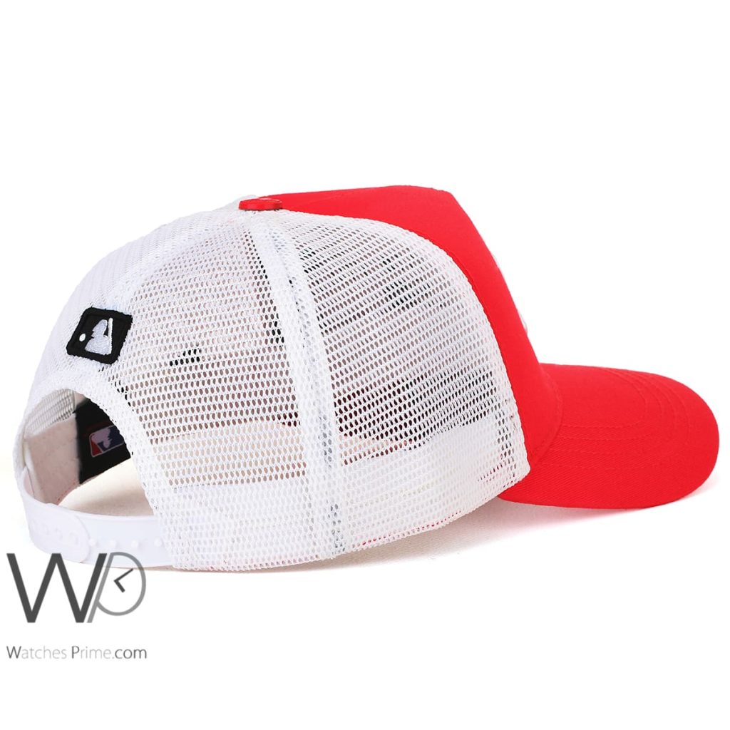 New York New Era Yankees NY Trucker Cap Red | Watches Prime