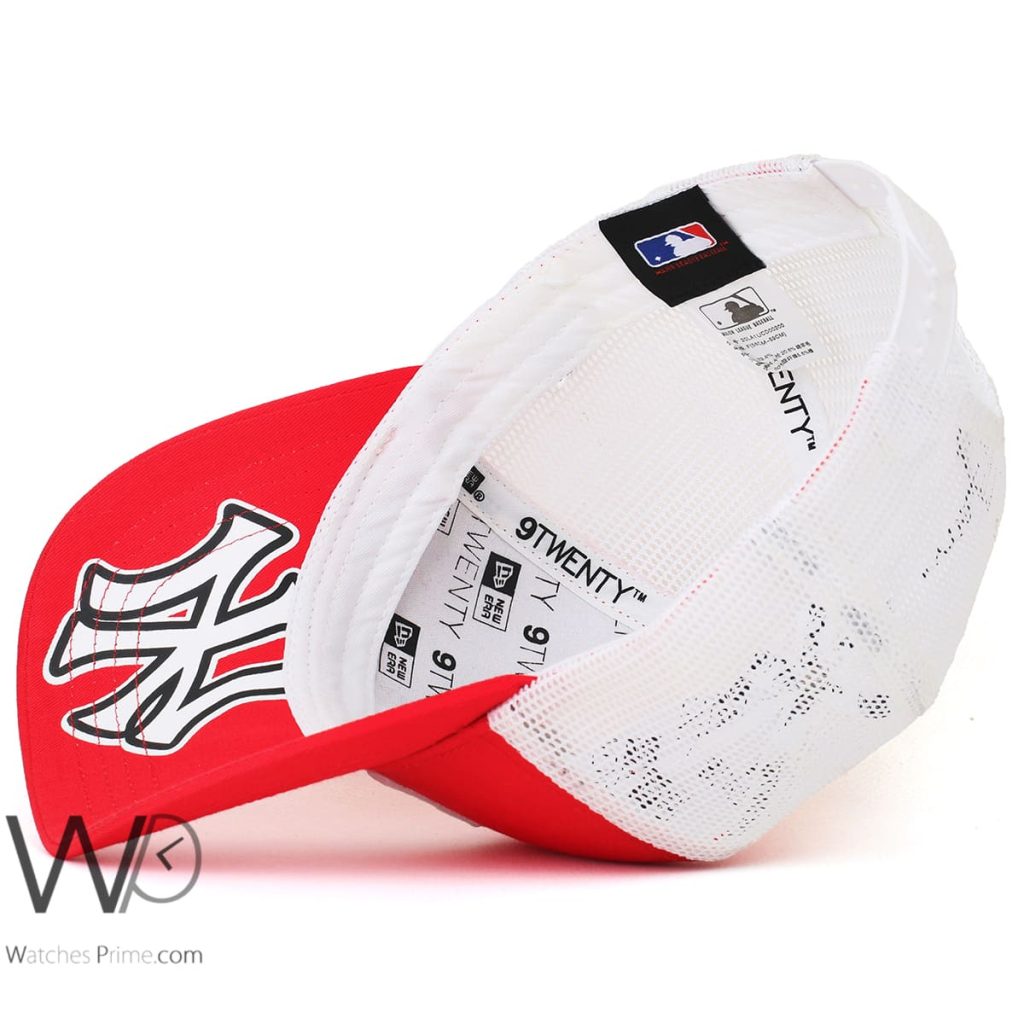 New York New Era Yankees NY Trucker Cap Red | Watches Prime