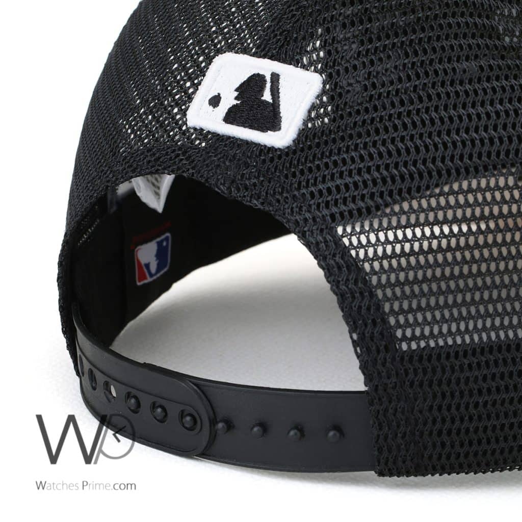 New York New Era NY Trucker Cap White Black | Watches Prime