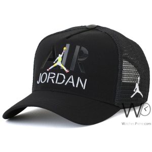 Nike air jordan trucker black cap net men hat