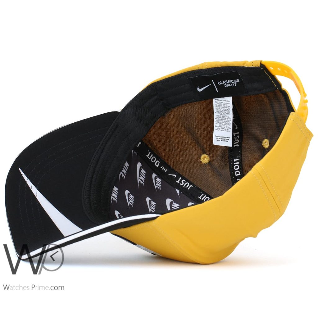 Nike Just Do It Yellow Baseball Hat | Watches Prime