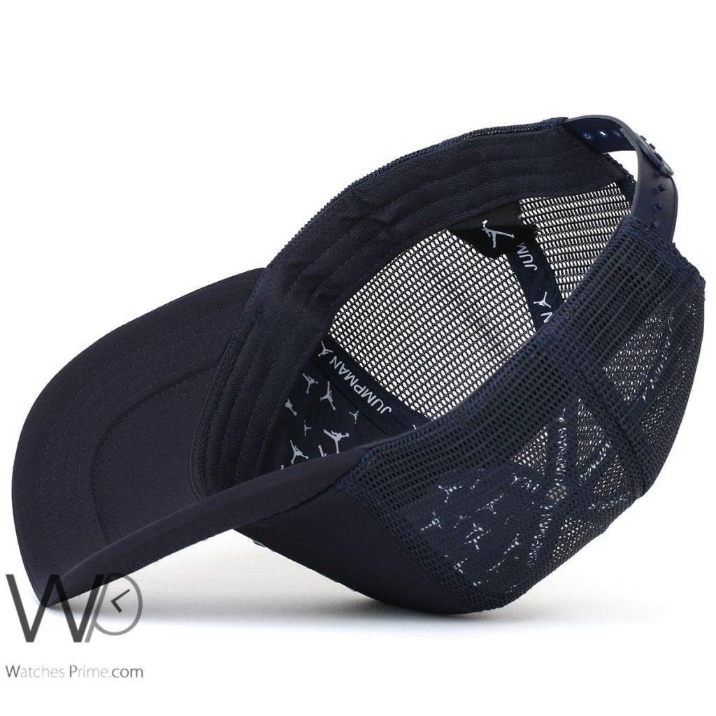 Nike Jordan Navy Blue trucker Net Cap | Watches Prime