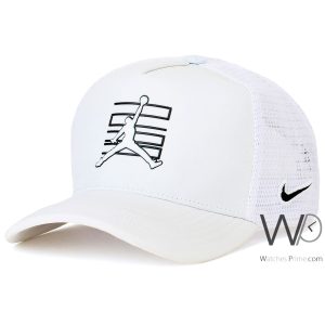 Nike jordan trucker white cap net men hat