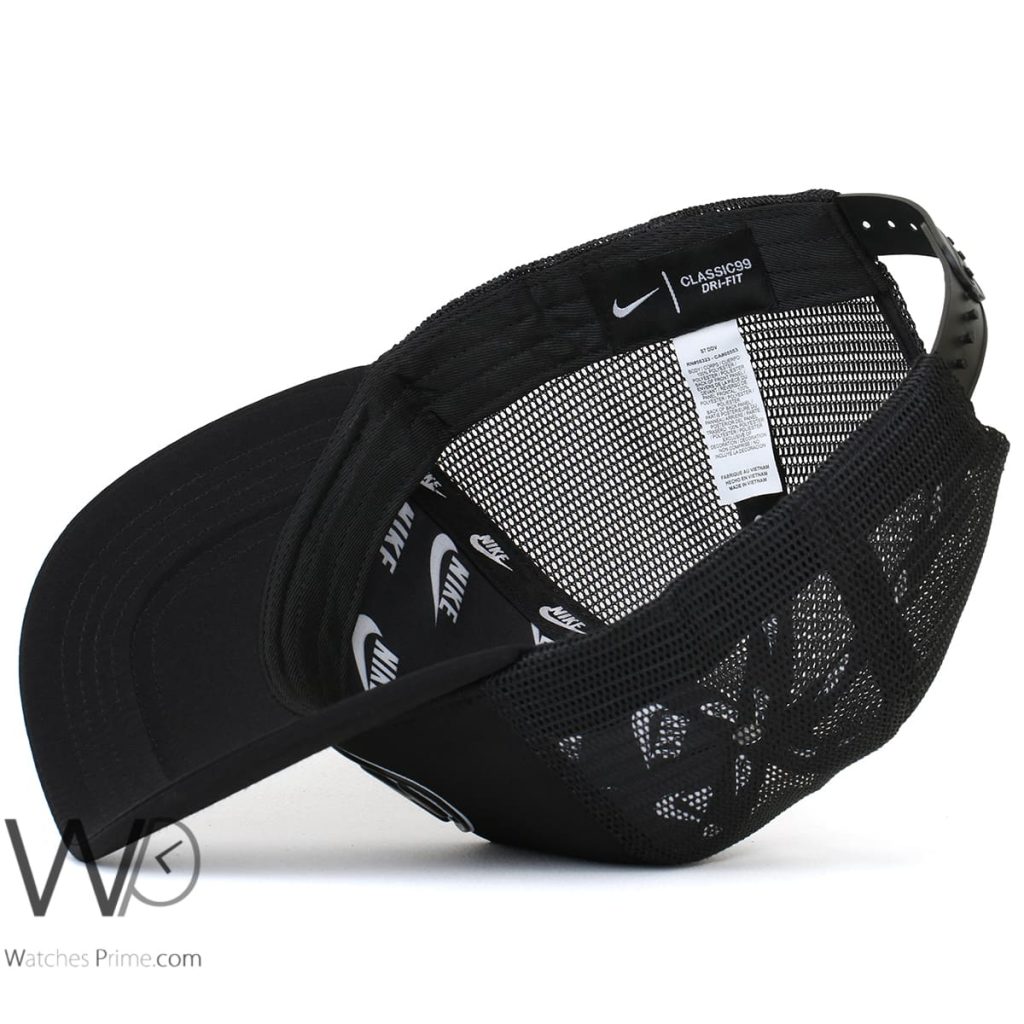 Nike SB Black Trucker Mesh Cap | Watches Prime