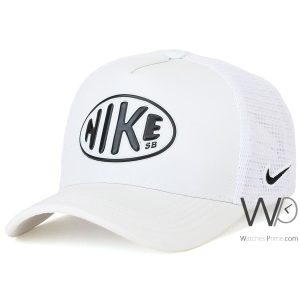 Nike sb trucker cap white mesh hat