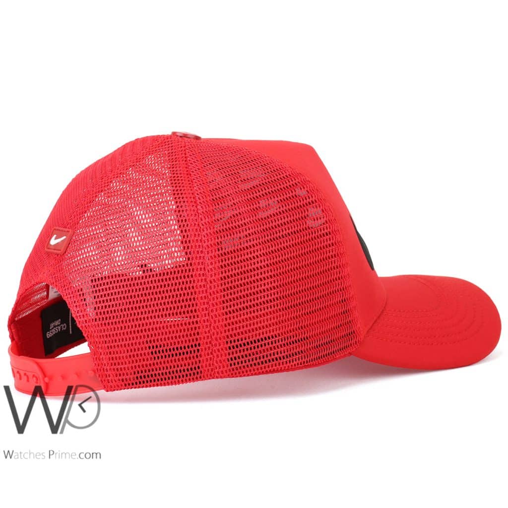 Nike Trucker Cap Red Mesh hat | Watches Prime