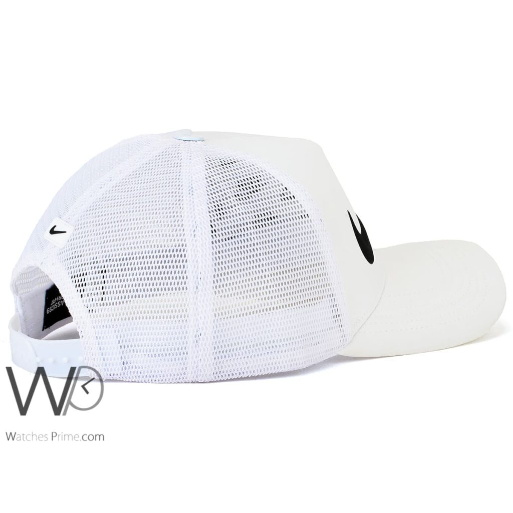 Nike Trucker Cap White Mesh hat | Watches Prime