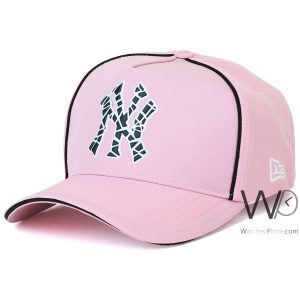 Ny new era new york yankees baseball pink cap cotton hat