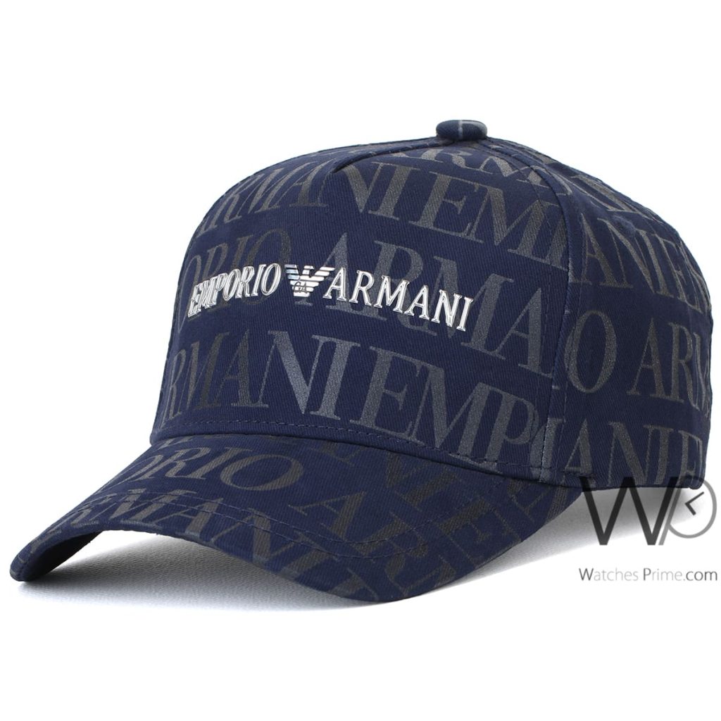 Emporio Armani EA7 Patterned Blue Baseball | Watches Prime