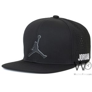 Snapback jordan flat cap black cotton hip hop hat