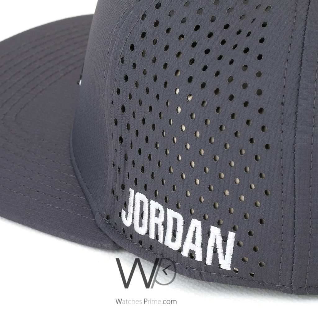 Jordan Snapback Grey Baseball Cap | Watches Prime