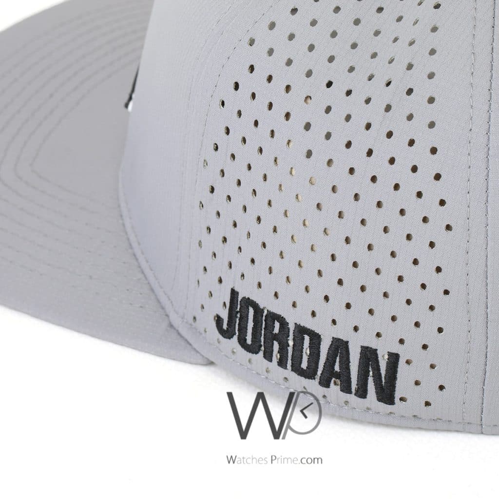Jordan Snapback Flat Grey Baseball Cap | Watches Prime