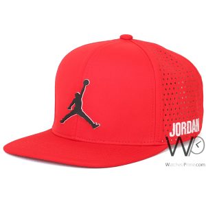 Snapback jordan flat cap red cotton hip hop hat