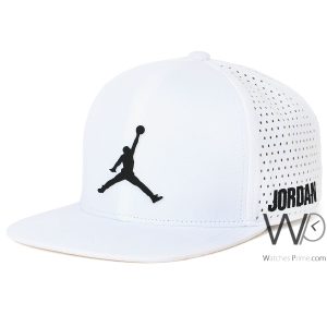 Snapback jordan flat cap white cotton hip hop hat