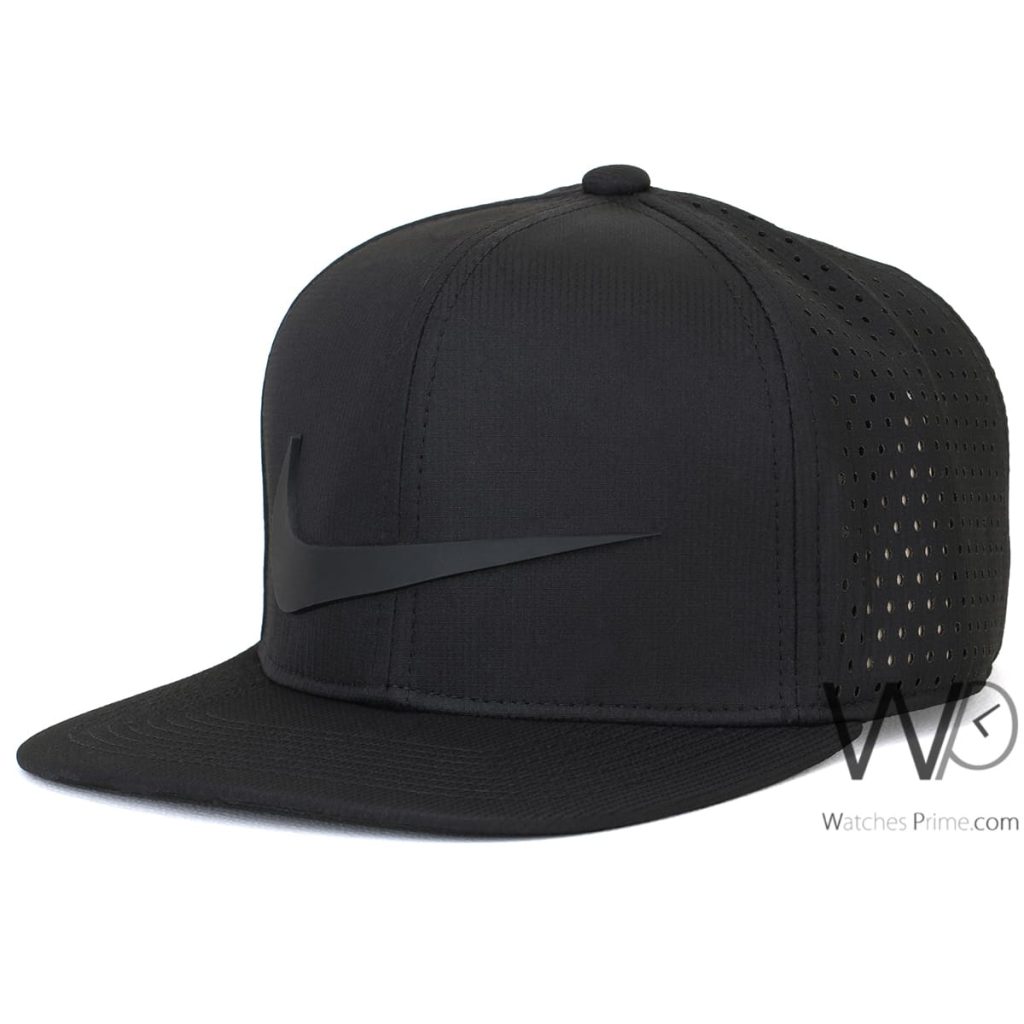 Nike SB Flat Cap Black Cotton Hip Hop Hat | Watches Prime