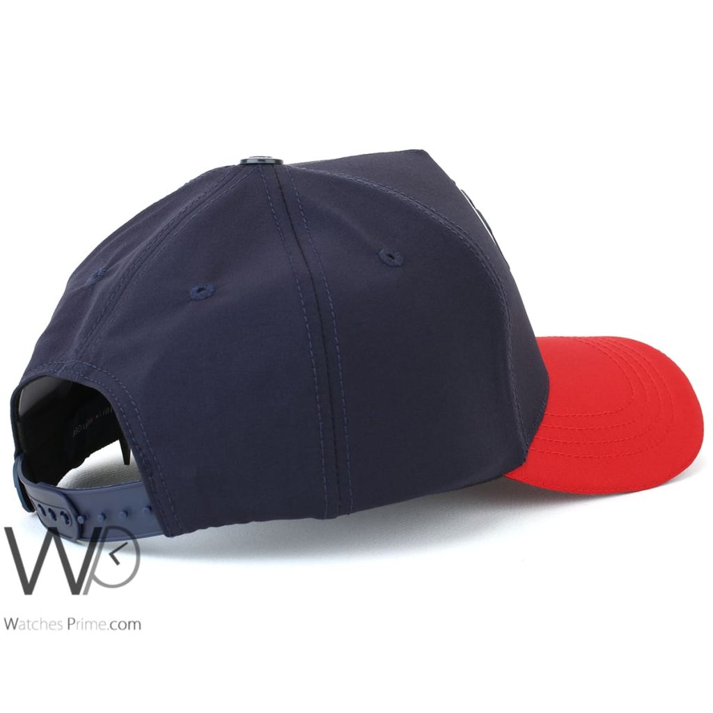Tommy Hilfiger 85 Navy Blue Red Baseball Cap | Watches Prime