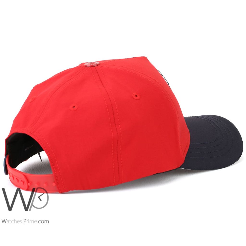Tommy Hilfiger 85 Red Navy Blue Baseball Cap | Watches Prime