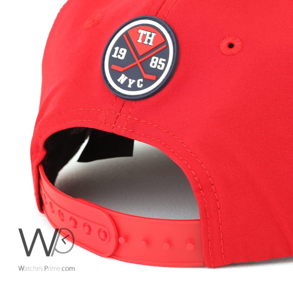 Tommy Hilfiger New York Red Baseball Cap | Watches Prime