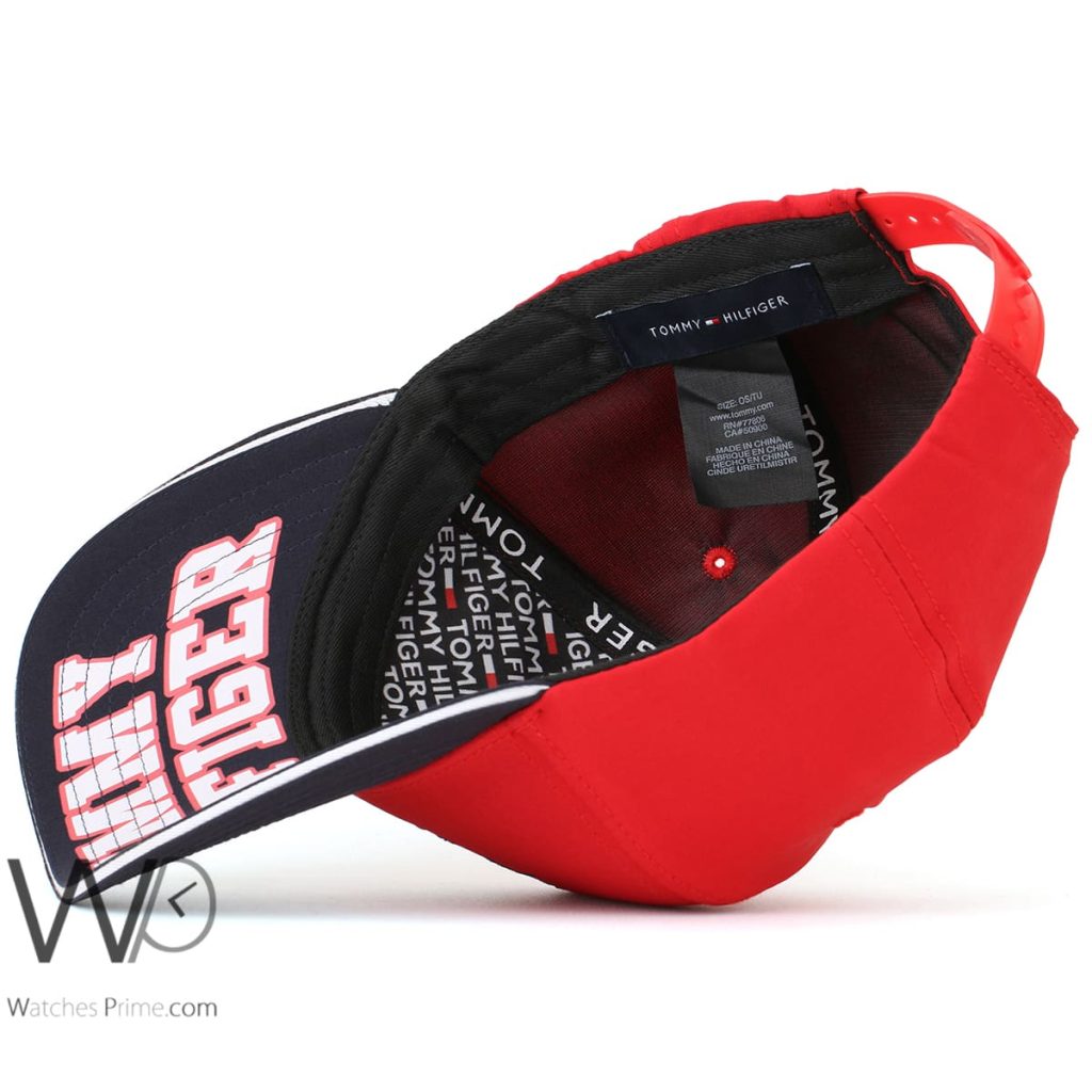 Tommy Hilfiger New York Red Baseball Cap | Watches Prime