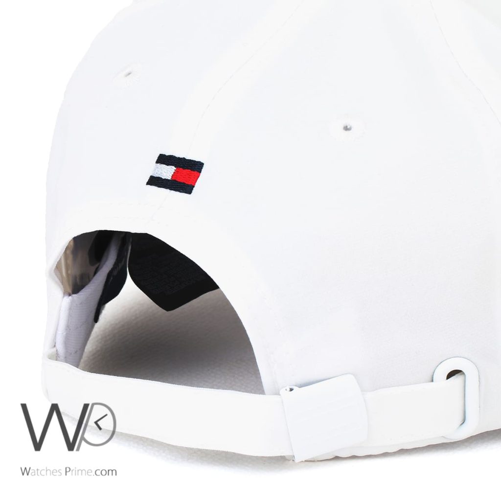 Tommy Hilfiger ncnlxxxv White Baseball Cap | Watches Prime