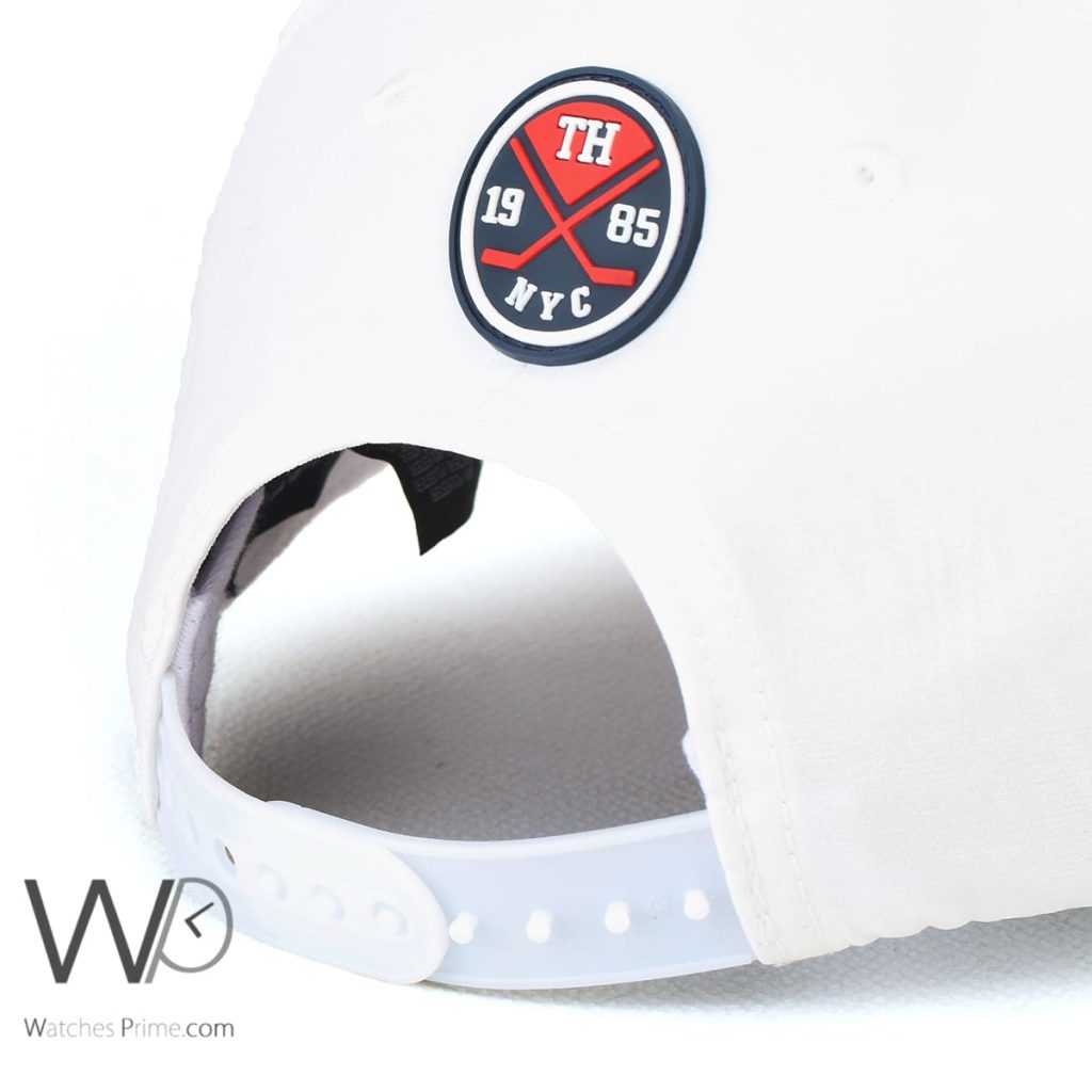 Tommy Hilfiger ncnlxxxv White Baseball Cap | Watches Prime