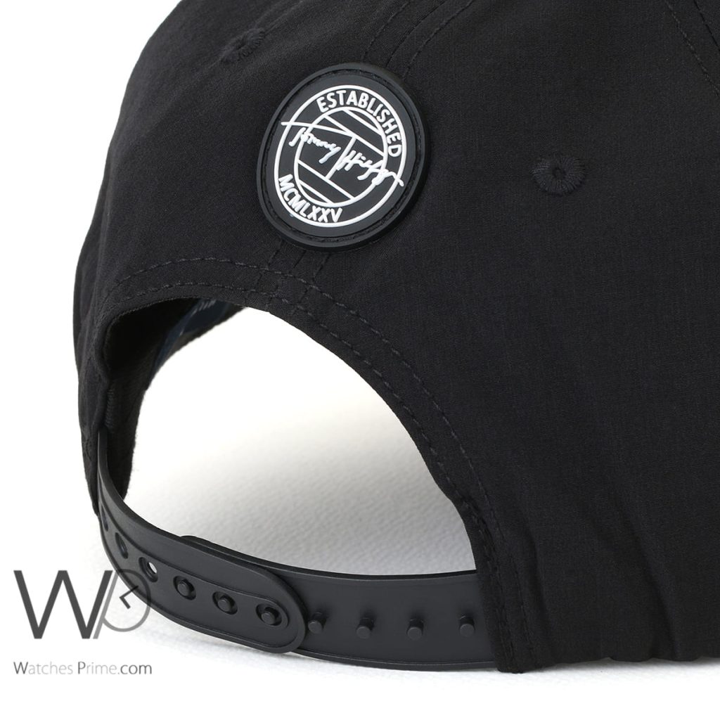 Tommy Hilfiger mcmlxxxv Black Baseball Cap | Watches Prime