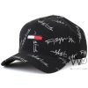 Tommy Hilfiger patterned Black Baseball Cap | Watches Prime