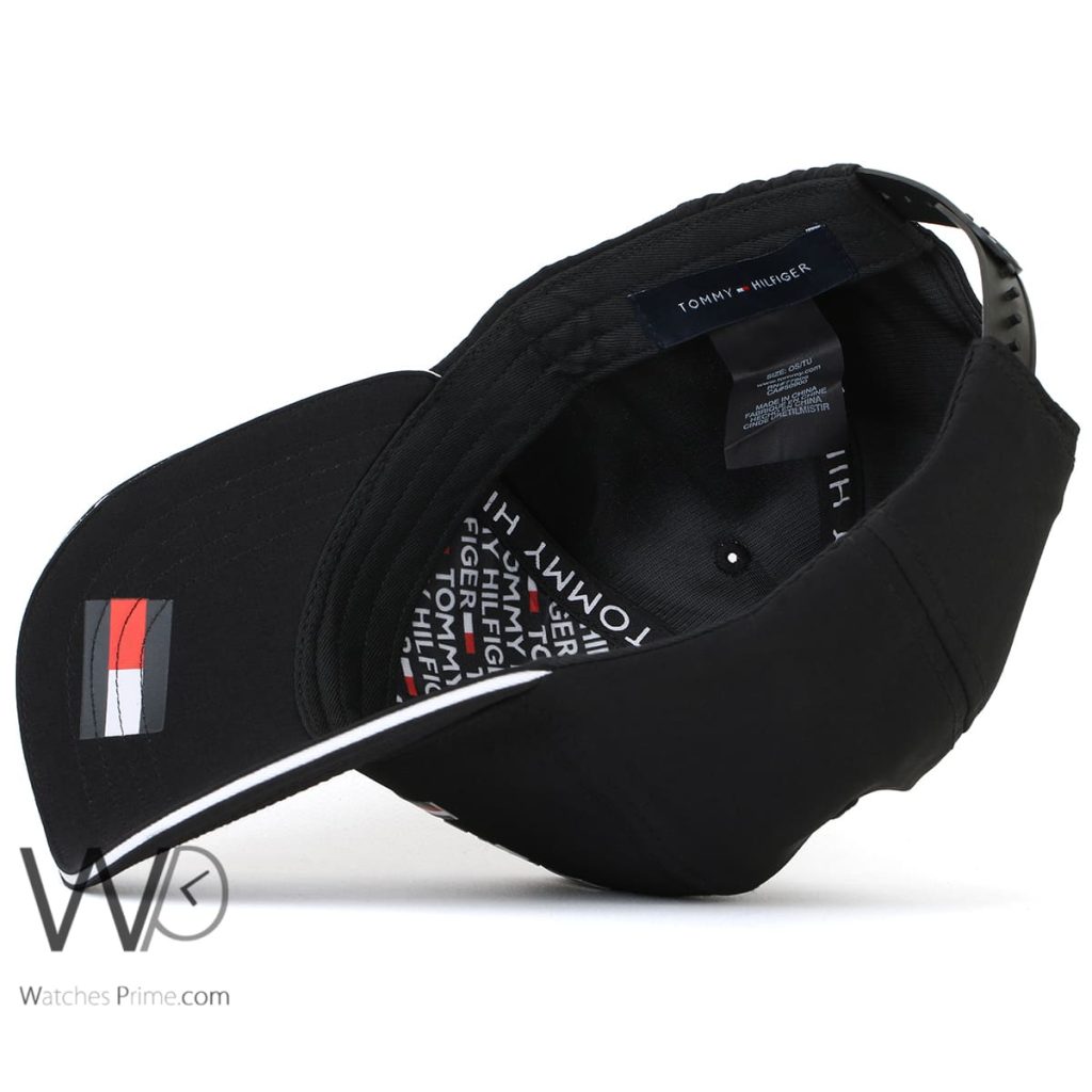 Tommy Hilfiger New York Black Baseball Cap | Watches Prime