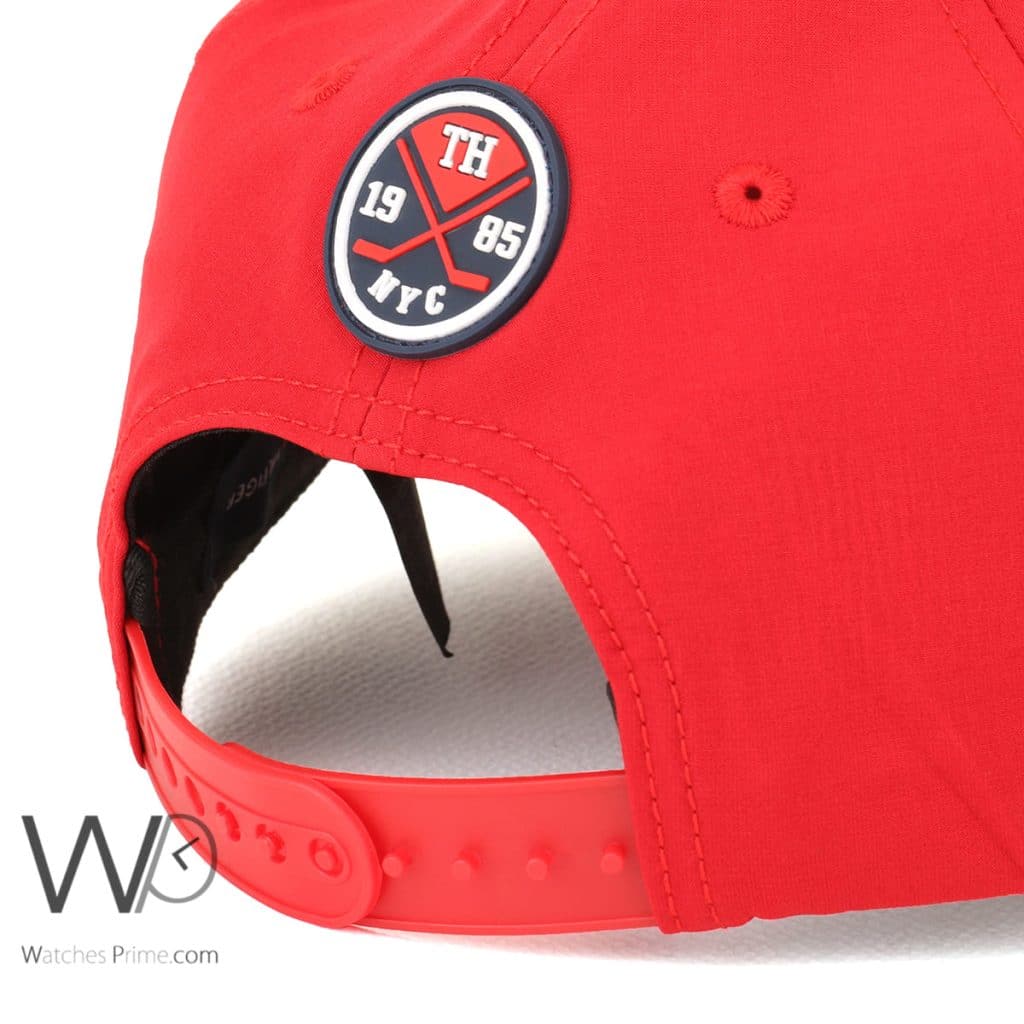 Tommy Hilfiger New York Red Baseball Cap | Watches Prime