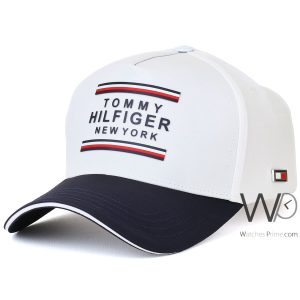 Tommy hilfiger new york white baseball cotton cap