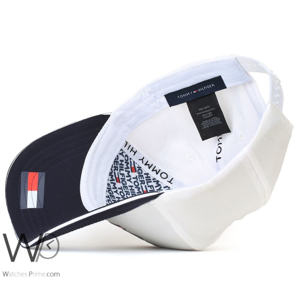 Tommy Hilfiger New York White Baseball Cap | Watches Prime