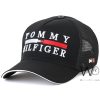Tommy Hilfiger Black trucker Net Cap | Watches Prime