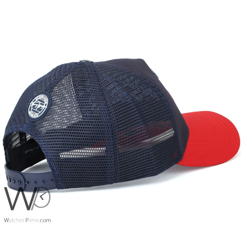 Tommy Hilfiger mcmlxxxv Navy Blue trucker Cap | Watches Prime