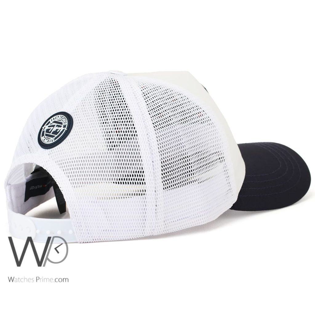 Tommy Hilfiger mcmlxxxv White trucker Cap | Watches Prime