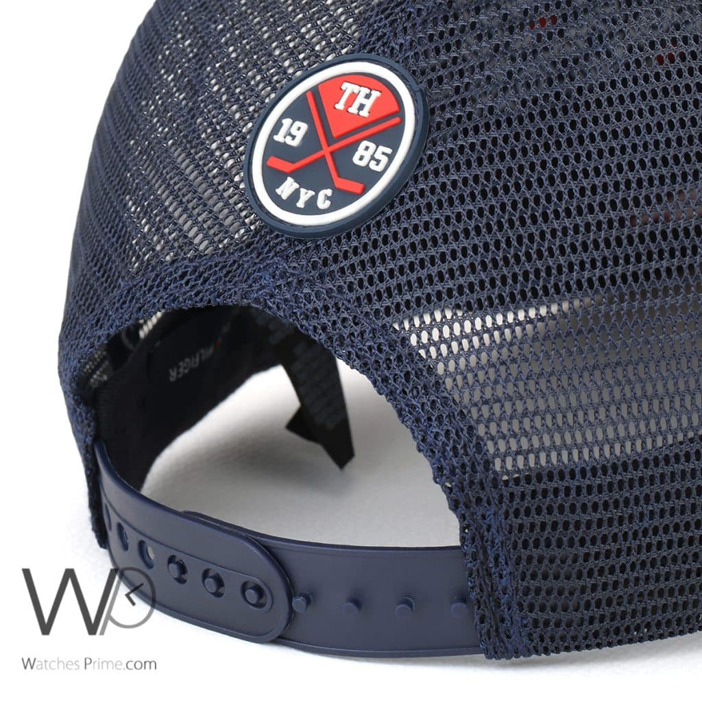 Tommy Hilfiger Navy Blue trucker Net Cap | Watches Prime
