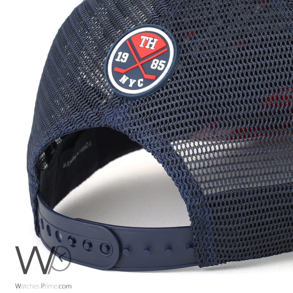 Tommy Hilfiger 1985 Blue Red trucker Net Cap | Watches Prime