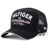 Tommy Hilfiger TH Black Trucker Cap | Watches Prime