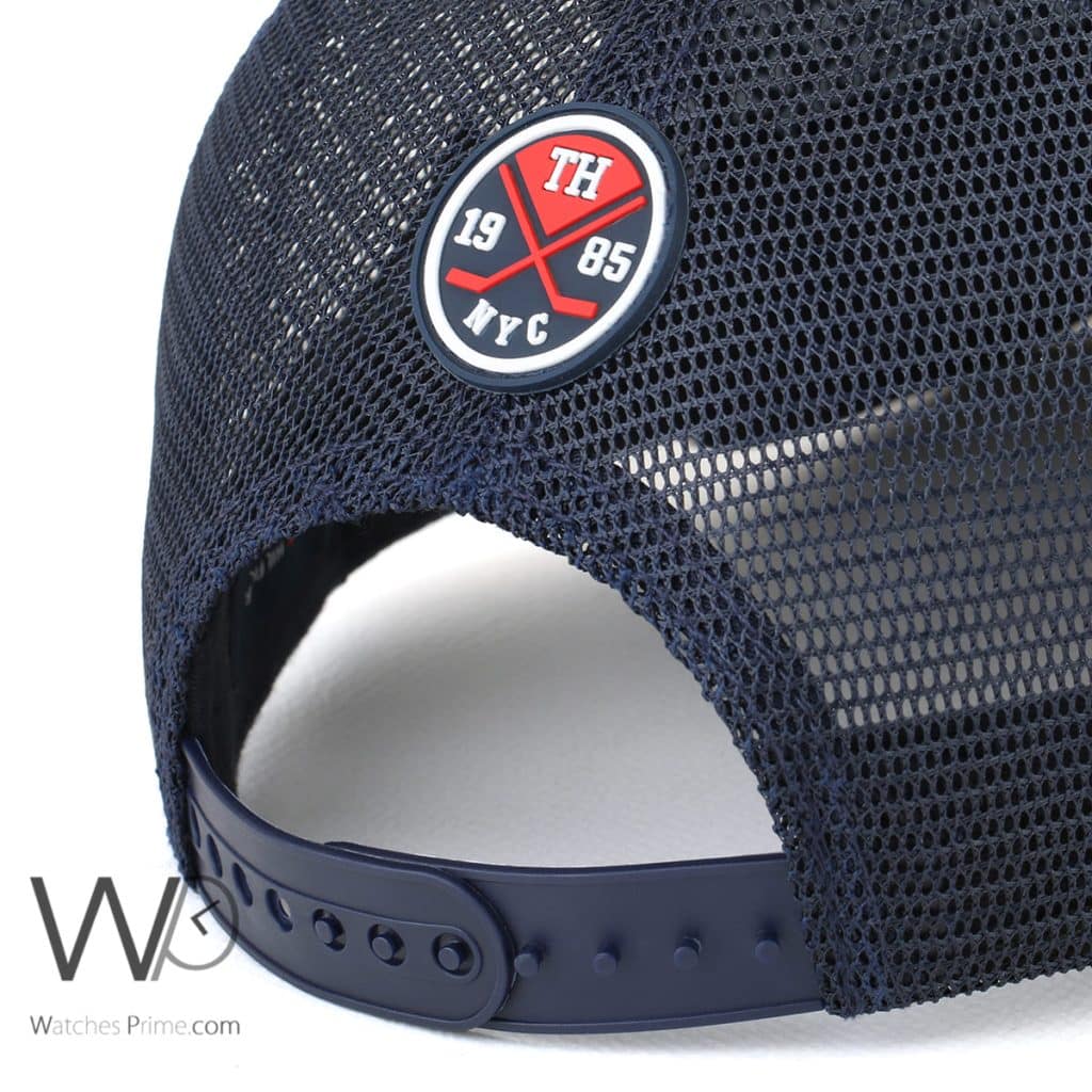 Tommy Hilfiger TH Navy Blue Trucker Cap | Watches Prime