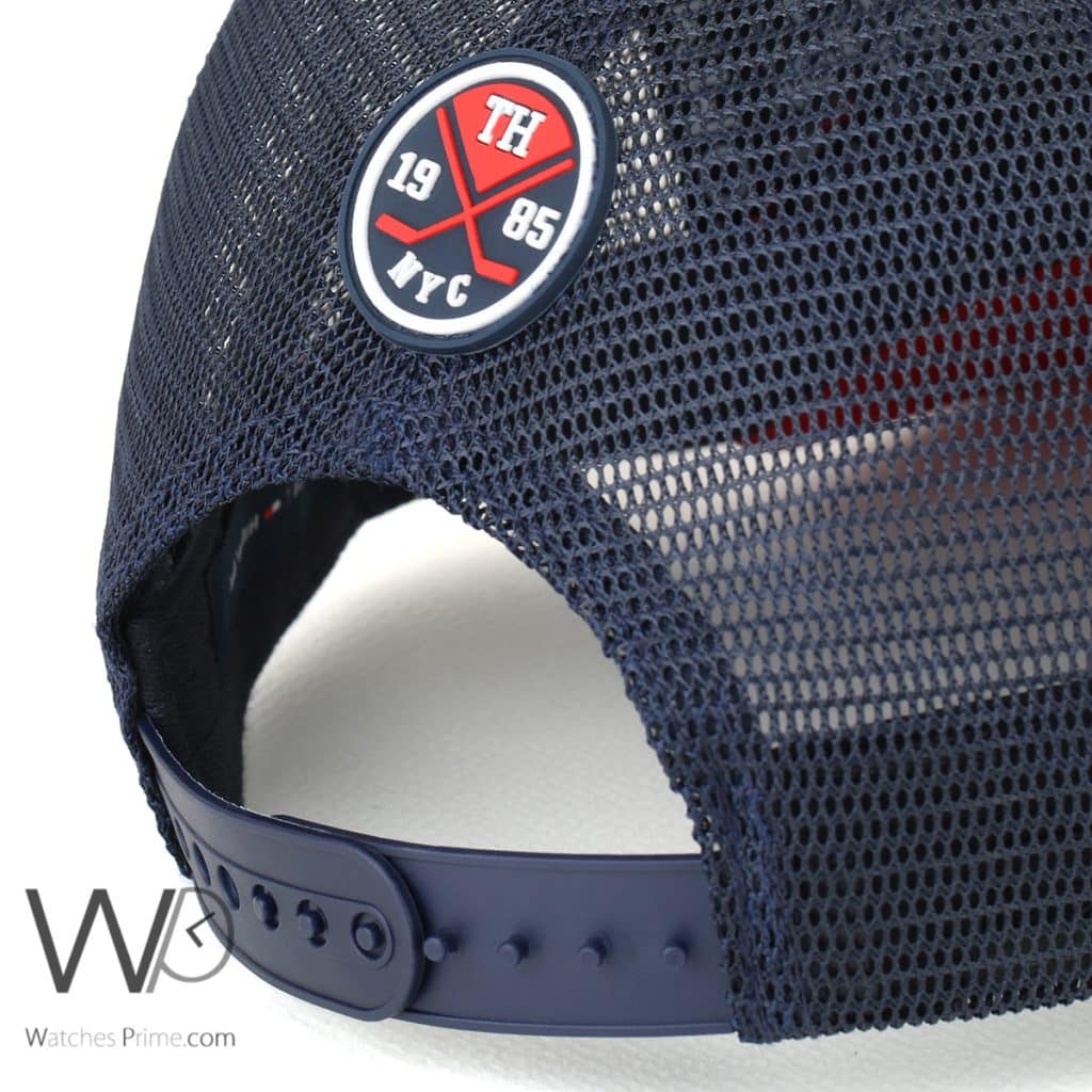 Tommy Hilfiger TH Red Blue Trucker Cap | Watches Prime