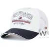 Tommy Hilfiger TH White Blue Trucker Cap | Watches Prime