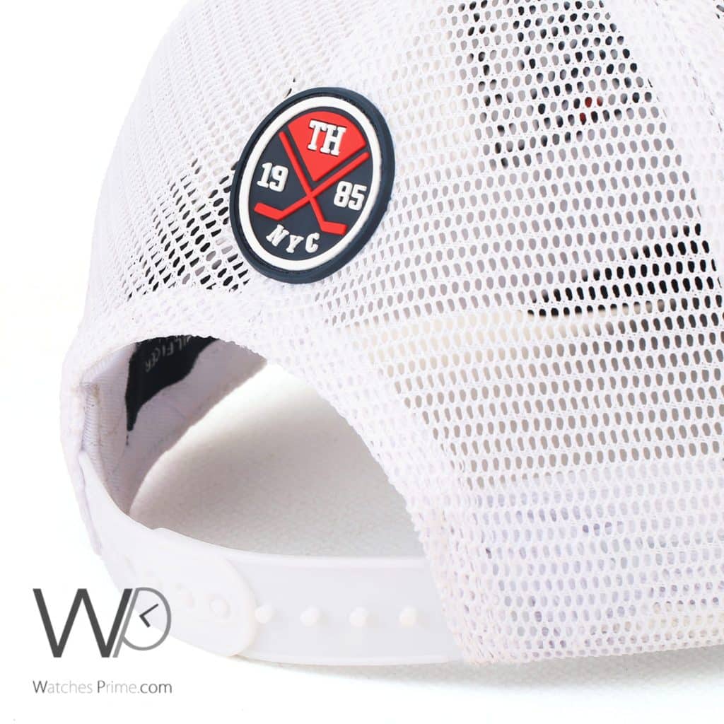 Tommy Hilfiger TH White Blue Trucker Cap | Watches Prime