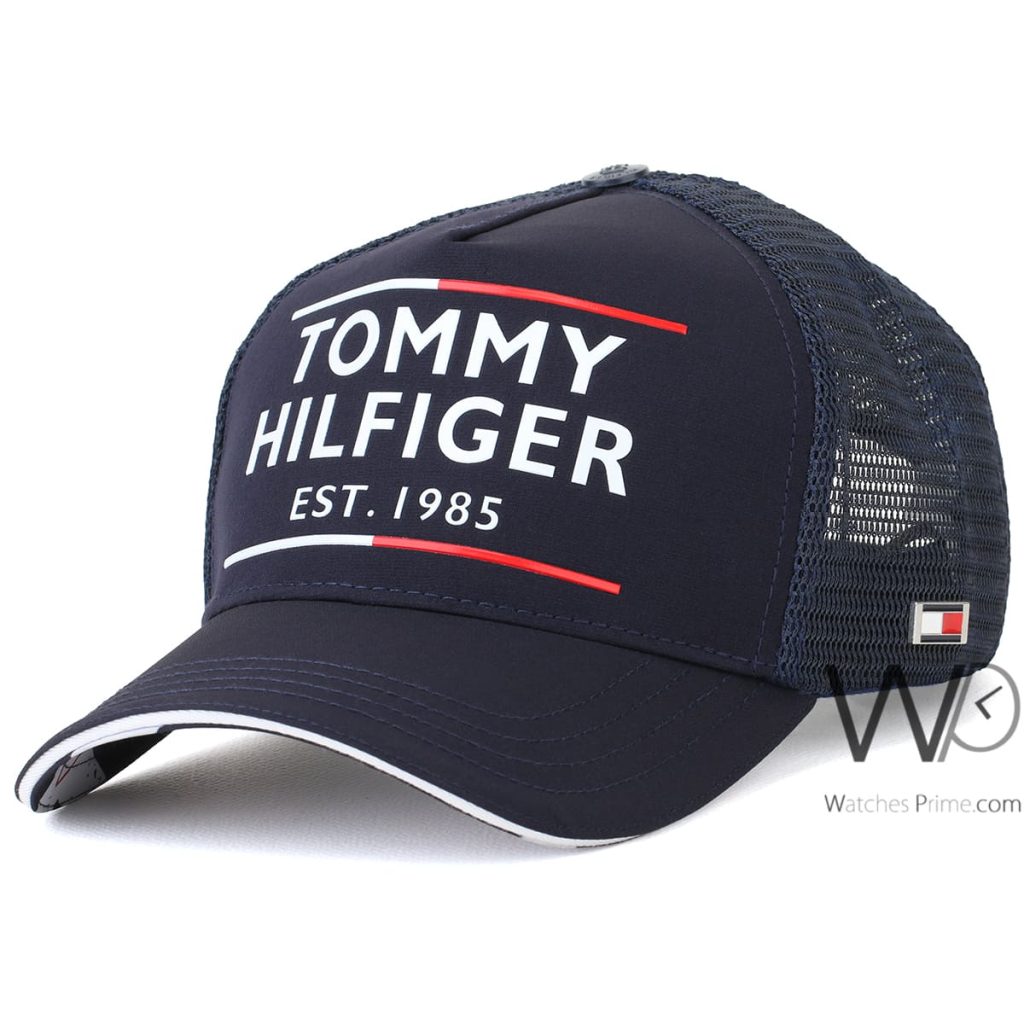 Tommy Hilfiger 1985 Cap Navy Blue Trucker | Watches Prime