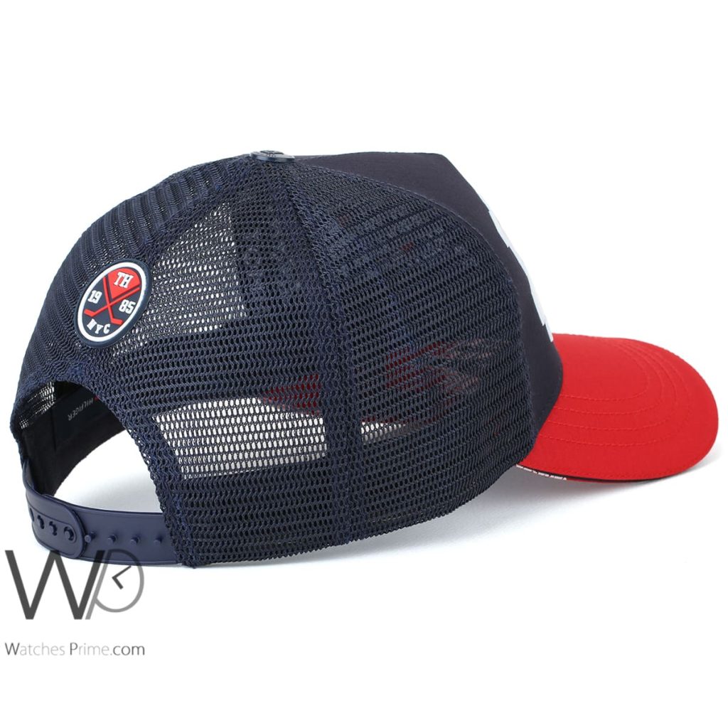 Tommy Hilfiger TH Blue Red Trucker Cap | Watches Prime