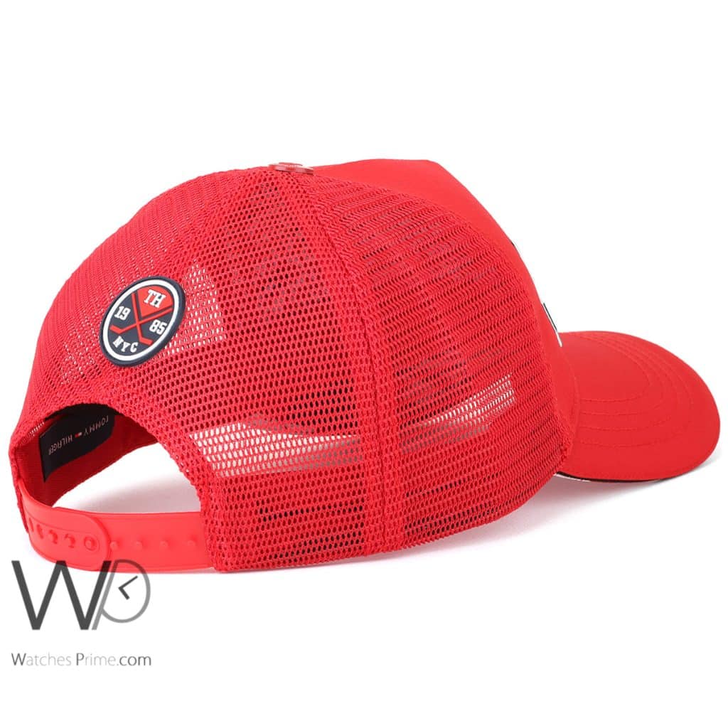 Tommy Hilfiger TH Red Trucker Cap | Watches Prime