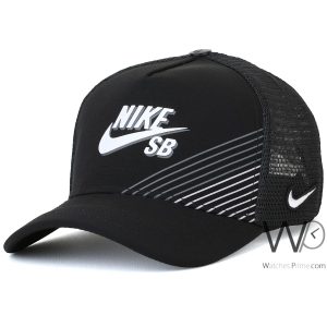 Trucker nike sb cap black net hat