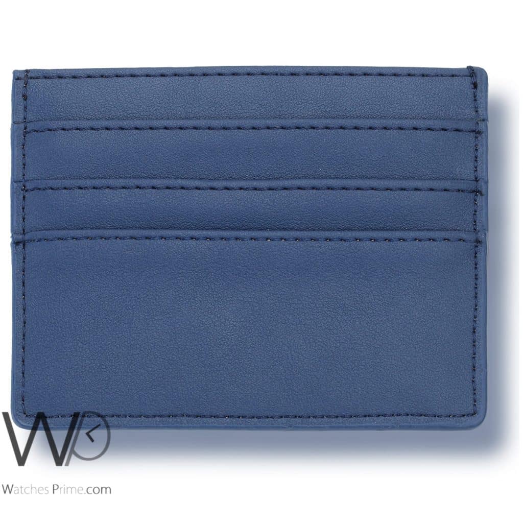 Audi Card Holder Wallet For Men Blue | Watches Prime